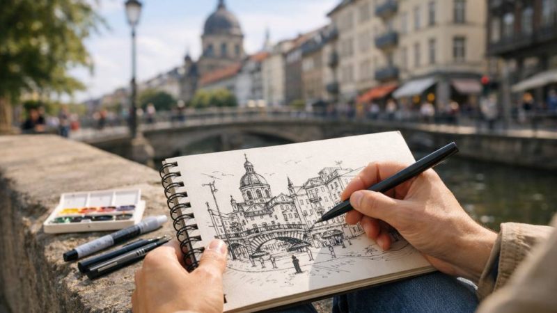Urban Sketching für Einsteiger: Mit Stift und Block die Stadt kreativ entdecken