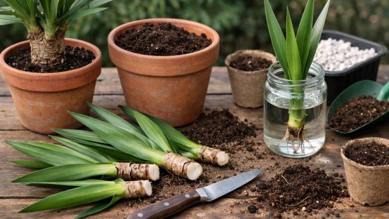 Ableger yucca richtig ziehen: schritt-für-schritt-anleitung für starke und robuste pflanzen