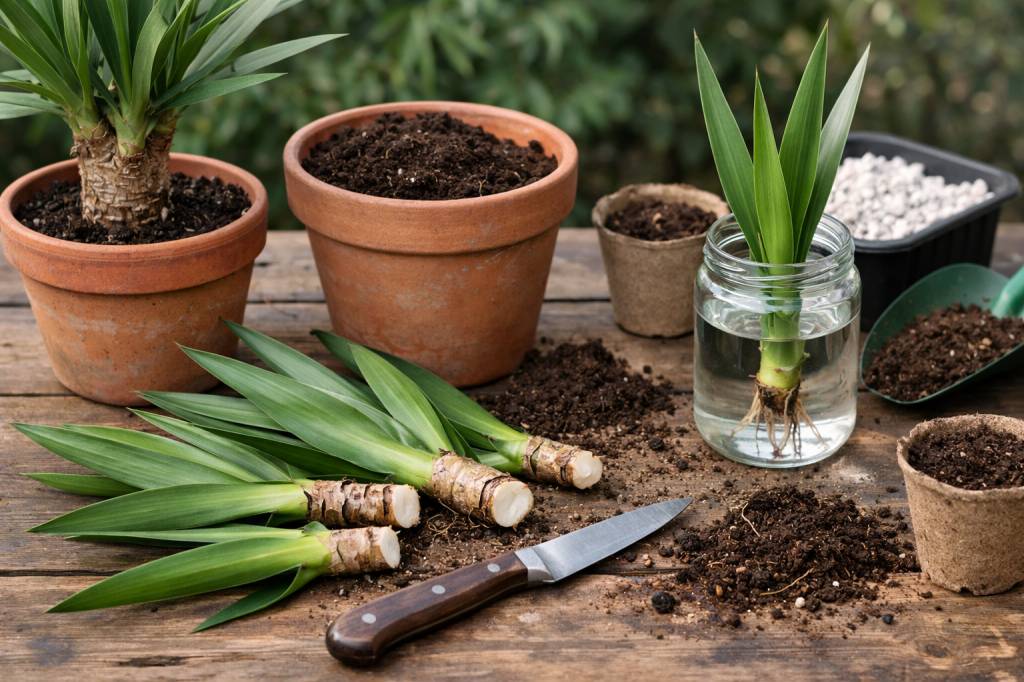 Ableger yucca richtig ziehen: schritt-für-schritt-anleitung für starke und robuste pflanzen
