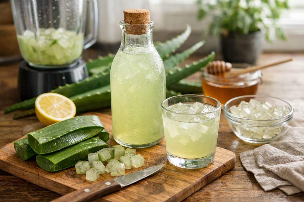 Aloe vera saft selbst machen: natürliche gesundheit aus dem eigenen zuhause