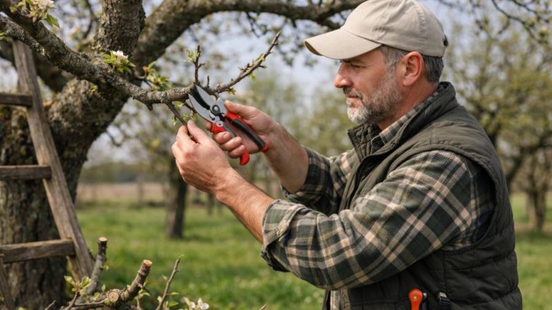 Baumschnitt leicht gemacht: wie du mit einfachen techniken deine obstbäume gesund hältst